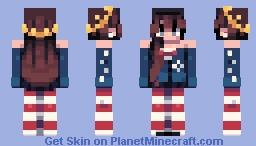 Happy Independence Day! Minecraft Skin