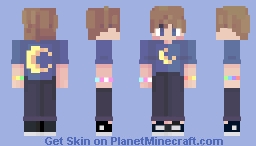 Allofthemoon_ Default - Moon Boy Minecraft Skin