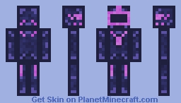 Shadow Armor V2 Minecraft Skin