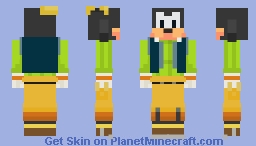 Goofy (Kingdom Hearts Version) Minecraft Skin