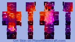 Purple fox Minecraft Skin
