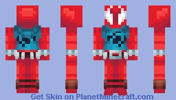 Scarlet Spider | Spider-Man Minecraft Skin