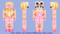 Barbie - Barbie 2023 (Glasses) Minecraft Skin