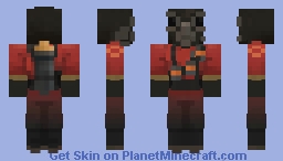 Red Pyro (Team Fortress 2) Minecraft Skin