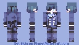 Ciel Phantomhive - Black Butler Minecraft Skin