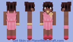 Pink Christian Girl Minecraft Skin
