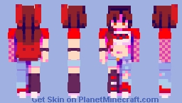 cherry coke Minecraft Skin