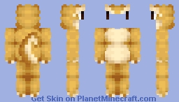 OB - Knob Tail Gecko Onesie w/ Hood Minecraft Skin