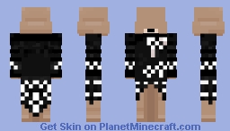 Quel BlackCross Dress Minecraft Skin