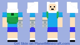 Finn The Human Minecraft Skin