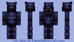 Batman In Blue Minecraft Skin