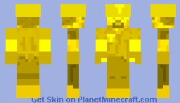 Golden Thomas T. | 478M Rails (Train Hunter Junior) (10th Year Anniversary Special) Minecraft Skin