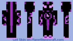 violet (superhero) vr.1 Minecraft Skin