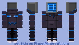 My OC Glitchy! Minecraft Skin
