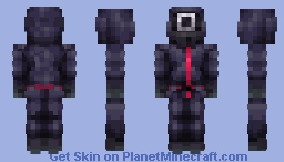 The Officer Squid Game Season 2 V2 Remake Minecraft Skin