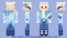 Ocean crown Minecraft Skin