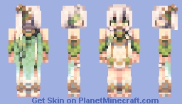 Nahida ☘︎ ݁Genshin Impact Minecraft Skin
