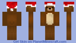 Christmas TeddyBear Minecraft Skin
