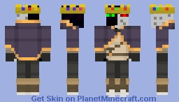 Medieval Ranboo Minecraft Skin