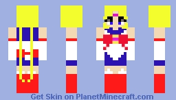 Usagi Tsukino (Sailor Moon) Minecraft Skin