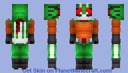 Skyrider | Kamen Rider Minecraft Skin