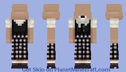 Quel roupa cinza Minecraft Skin