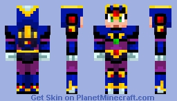 Mega Man X Ultimate Armor Minecraft Skin