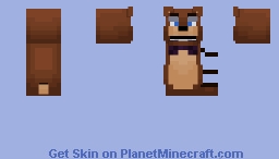Freddy WIP Minecraft Skin