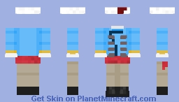 The Regiment of San Luis (Officer Bandaged) Minecraft Skin