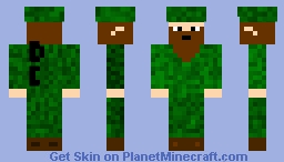 GET BACK TO WORK! (willie from "Duck Dyanasty") (he's in camo) Minecraft Skin