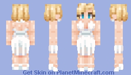 Marilyn Monroe (White Dress) The Seven Year Itch 1955 Minecraft Skin