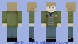 James Sunderland / Silent Hill 2 Minecraft Skin