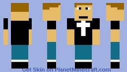 Jesus Cross Merch Minecraft Skin