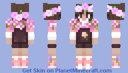 Cherry Blossom Pokable Minecraft Skin