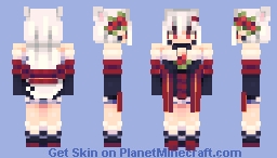 Vampire Kitty | Fanskin 🦇🕸 Minecraft Skin