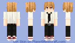 Denji Minecraft Skin