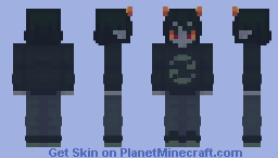 ⤷　 friend, leader  𐂯　 homestuck　 ⟡ 　　﹒　౨౿ Minecraft Skin