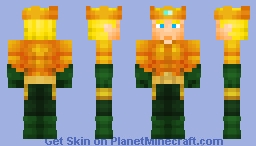 Aquaman (Comics) Minecraft Skin