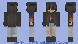 Fire, Girl Minecraft Skin