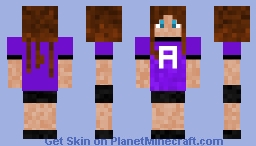 STREAMER GAMES: TEAM AGENT (Girl Version) Minecraft Skin