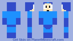 Mega man Minecraft Skin