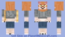 Pastel Lion Minecraft Skin