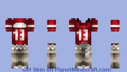 49ers Jersey Minecraft Skin