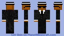 A suit guy with a hat Minecraft Skin