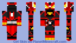 Kamen Rider Geats Boost Mark II Minecraft Skin