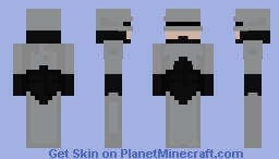 Robocop Minecraft Skin