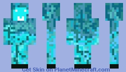 Cartoon ripped hoodi character Minecraft Skin