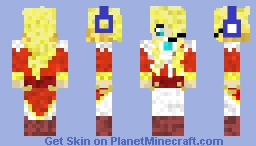 Psycho Girl As oscar beta skin Minecraft Skin