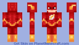 The Flash | Justice League Minecraft Skin