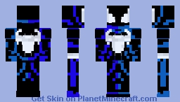 Spider-Man Black Suit - Spider-man: The Animated Series (90s) Minecraft Skin